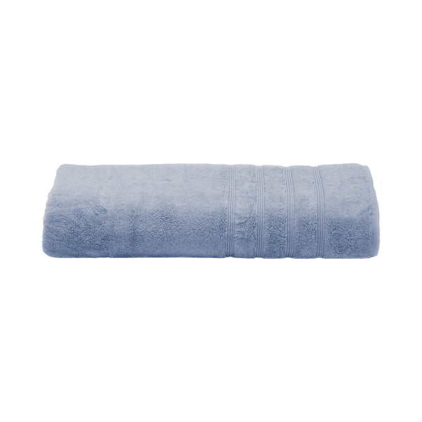 Sustainable Bamboo Bath Sheet - Allure Blue - Made in Turkey