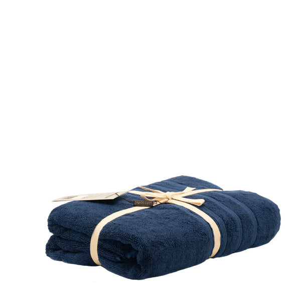 Navy blue bath discount sheets