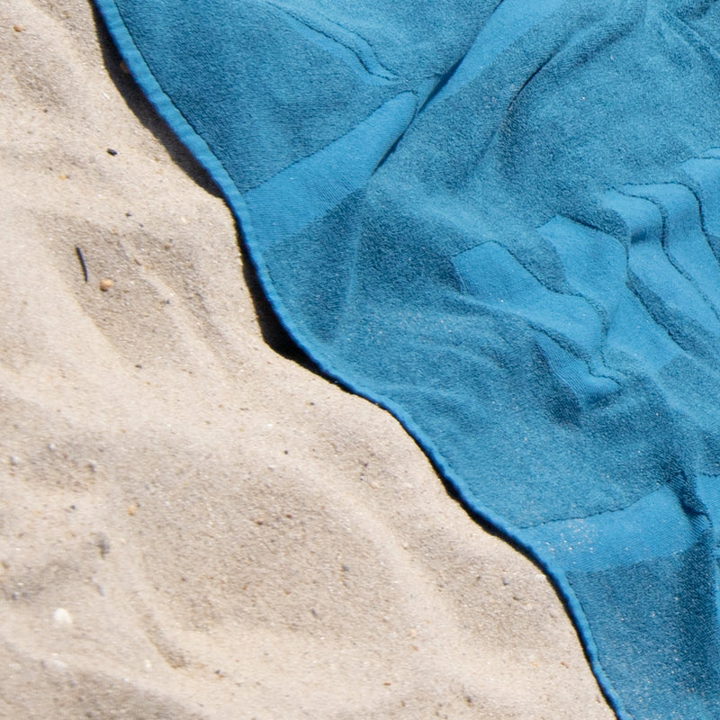 Beach Towels, Set of 2 - Navy Blue