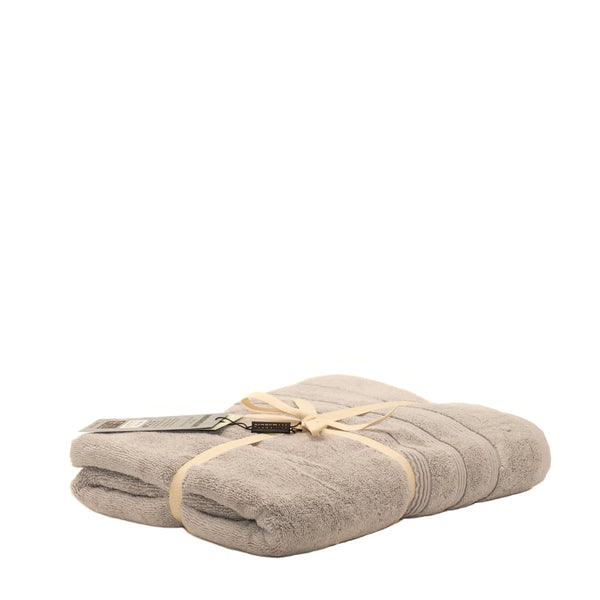 Sustainable Bamboo Bath Towel - Charcoal Gray - Made in Turkey