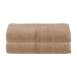 Hand Towels, Set of 2 - Light Taupe