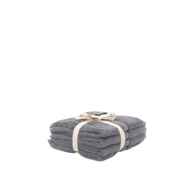 Sustainable Bamboo Hand Towels, Set of 4 - Light Gray - Made in Turkey –  Mosobam®