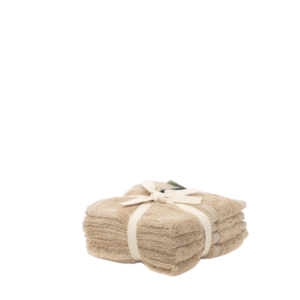 Mosobam 700 GSM Hotel Luxury Washcloths 13X13, Set of 12, Light Taupe,  Turkish Baby Bath Towel, Face Washcloth, Viscose Made from Bamboo - Turkish