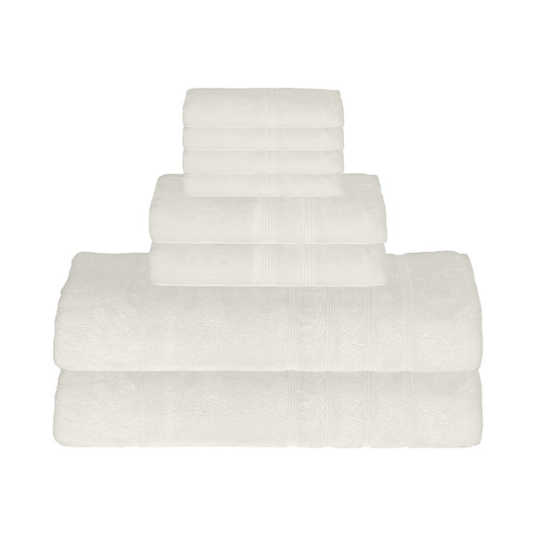 8-piece Oversized Bath Bundle Set - White
