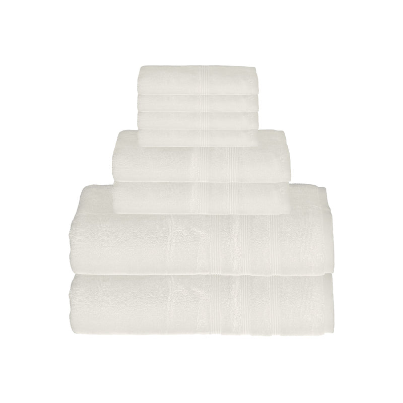 8-piece Bath Bundle Set - White