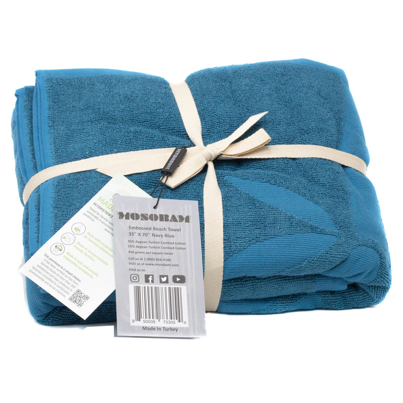 Beach Towel - Navy Blue