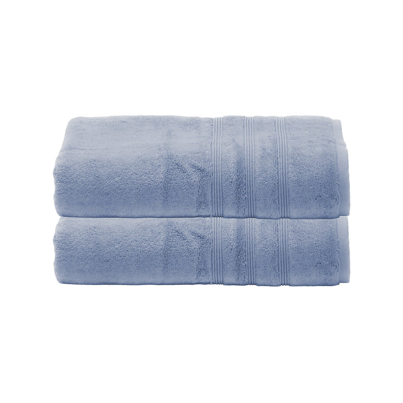Bath Towels, Set of 2 - Allure Blue