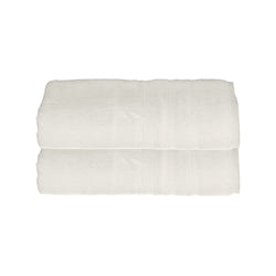 Bath Towels, Set of 2 - White