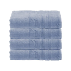 Bath Towels, Set of 4 - Allure Blue