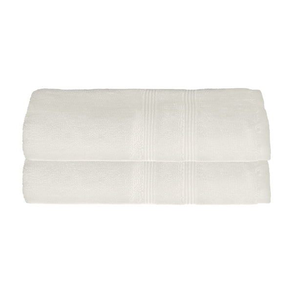 Hand Towels, Set of 2 - White