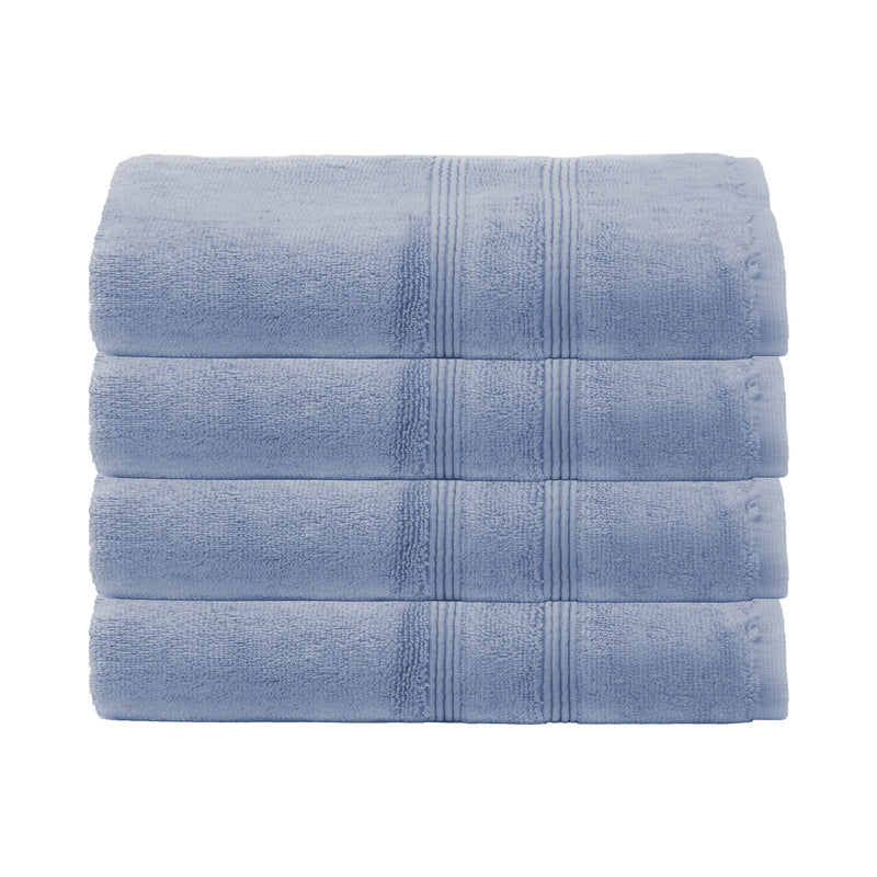Hand Towels, Set of 4 - Allure Blue