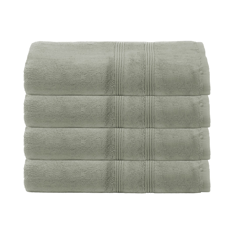 Hand Towels, Set of 4 - Seagrass Green