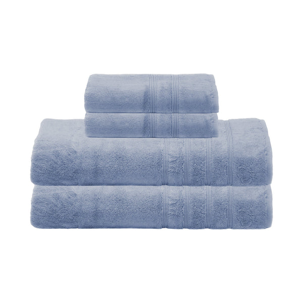 4-piece Oversized Bath Bundle Set - Allure Blue