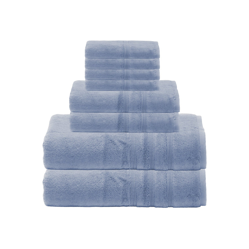 8-piece Bath Bundle Set - Allure Blue