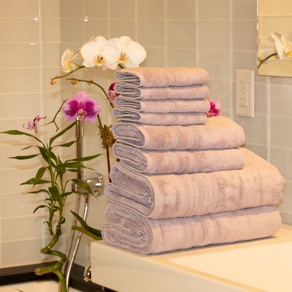 8-piece Bath Bundle Set - Lavender Aura